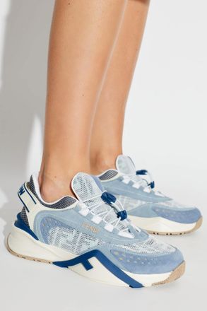 Fendi Flow Sports Shoes, Womens, Blue