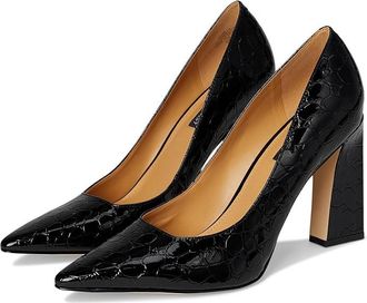 Nine West Tamant Womens Shoes Black Croco Patent : 10 M, Synthetic