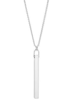 Brook & York Vertical Bar Pendant Necklace in Silver at Nordstrom Rack