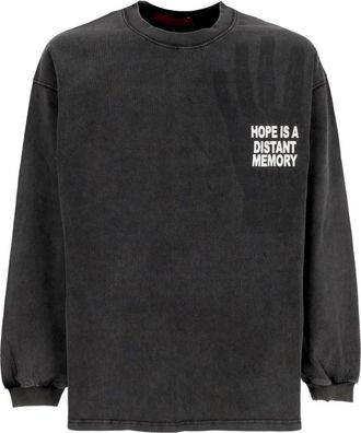 Acupuncture Hope Long Sleeve - Heren - Longsleeves - Zwart - S - Katoen - Tops