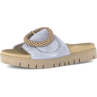 Gabor Slide Sandal in Sky at Nordstrom, Size 9-9.5Us