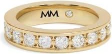 Melinda Maria Ashley Infinity Band Ring in Gold-White at Nordstrom, Size 6