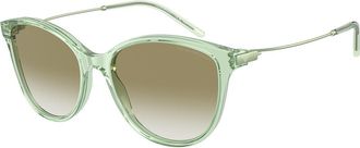Emporio Armani EA4220 61078E Womens Sunglasses Green Size 54