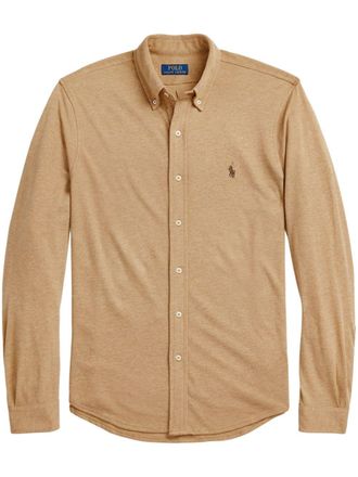 Polo Ralph Lauren Camicia con ricamo Polo Pony - Marrone