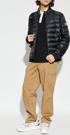 Moncler Quilted Jacket Rigiel, Mens, Black