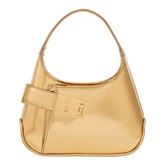 Ferragamo Arch Metallic Hobo Mini Bag