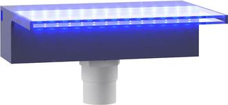 vidaXL Fuente Cascada Con Led Rgb Acr&iacute;lico 30cm Vidaxl