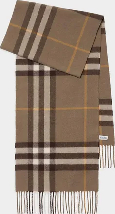 Burberry Check Cashmere Scarf
