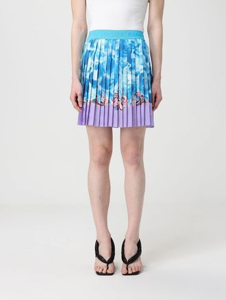 Versace Jeans Couture Gonna mini Versace Jeans Couture in cr&ecirc;pe plissettato