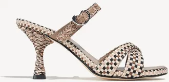 Amambaih Irene Handwoven Sculptural Heel Mule Sandal at Nordstrom, Size 37