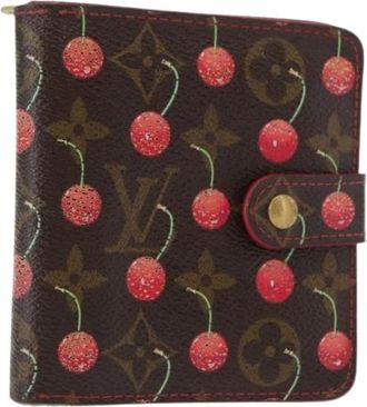 Louis Vuitton Pre-owned Canvas Portemonnee - Dames - Vintage Accessoires - Bruin - ONE Size - Vintage