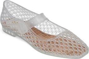 Mia Coco Jelly Flat in Clear at Nordstrom Rack, Size 10