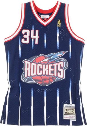 Mitchell & Ness Vintage NBA Swingman Jersey Hakeem Olajuwon - Heren - Fitness - Blauw - M - Fitness