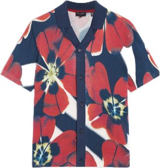 Ted Baker Mens SS Floral T-Shirt Multicolor M