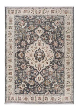 Atticgo Alfombra vintage gris 120x170 cm