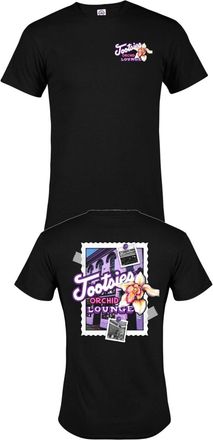 Generic Tootsies Postage Stamp T-Shirt, Comfortable Cotton Tee for Music Enthusiasts, Black, Black, L