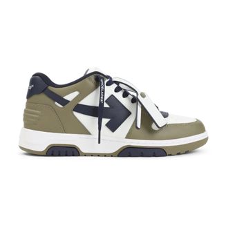 Off-white Sneakers, male, Green, 12 UK, Out Of Office Trainers