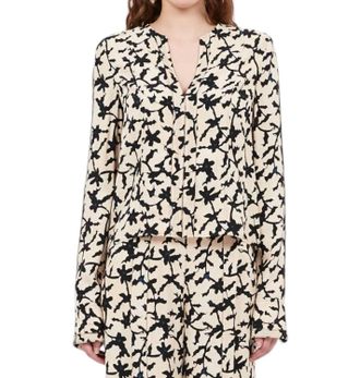 Ulla Johnson Safi Blouse In Moonstone