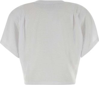 Isabel Marant Womens Kayanzae T-Shirt White Linen