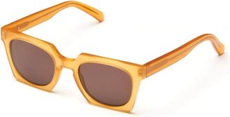 K&agrave;dor Maya-S Zonnebril - unisex - Zonnebrillen - Geel - 50 MM - Accessoires