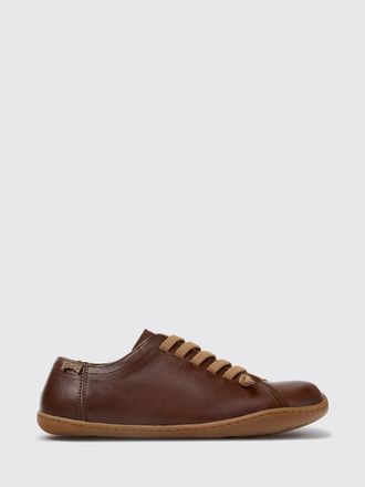 Camper Peu Calfskin Slip-On Sneakers with Elasticated Laces