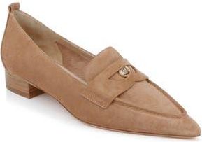 L'agence Maelys Pointed Toe Penny Loafer in Sndsde at Nordstrom Rack, Size 9.5