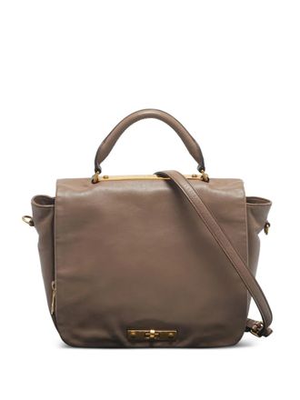 Marc Jacobs Goodbye Columbus leren shopper - Bruin