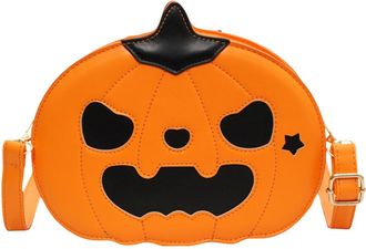 Generic halloween handbag, pumpkin shoulder bag pumpkin crossbody bag funny pumpkin shoulder bag pumpkin shoulder bag for women, pumpkin leather handbag, fash