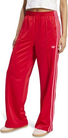 adidas Womens Originals Oversized Firebird Pants - Red/Pink Size XL