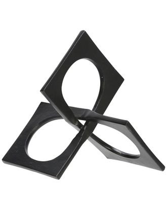 Sagebrook Home Metal Linked Square Decor
