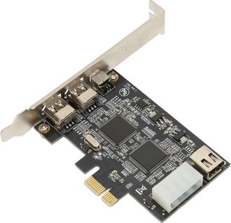 OEM Esta Tarjeta De Red De Escritorio Ieee 1394 Cuenta Con Una Interfaz Pci Express De 4 Puertos Para Firewire, Que Admite La Transmisi&oacute;n Full-duplex Para