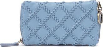 Hobo Spark Leather Double Glasses Case in Bluebell at Nordstrom