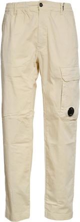 C.P. Company Straight Broeken - Heren - Straight fit broeken - Beige - M - Katoen - Broeken