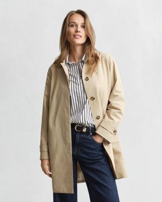GANT Women Car Coat (XXL) OAT BEIGE