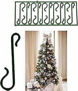 Trade Shop Trade Shop - 400 Ganci Verdi Per Appendere Palline Decorazioni Natalizie Albero Natale Gancetti