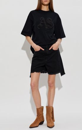 AllSaints T-shirt Icon, Womens, Black