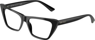 Jimmy Choo London Stijlvolle bril - Dames - Brillen - Zwart - 54 MM - Accessoires