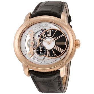 Audemars Piguet Pre-owned Audemars Piguet Millenary Skeleton Dial Mens Watch 15350OR.OO.D093CR.01