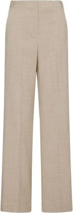Marella Straight Broeken - Dames - Straight fit broeken - Beige - XS - Broeken