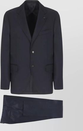 Lardini wool single breasted suit