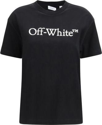 Off-white Black Logo Crew Neck T-Shirt