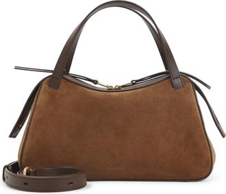 Jil Sander Dune Shoulder Bag - Dames - Handtassen - Bruin - ONE Size - Leer - Tassen