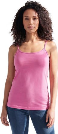 Roaman's Plus Size Adjustable Strap Cami With Built In Shelf Bra in Pale Blue at Nordstrom, Size 3X
