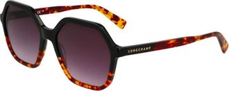 Longchamp Zonnebril - Dames - Zonnebrillen - Veelkleurig - 56 MM - Accessoires