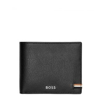 HUGO BOSS Hugo, Wallets & Cardholders, male, Black, Size: ONE SIZE Vegan Leather Wallet