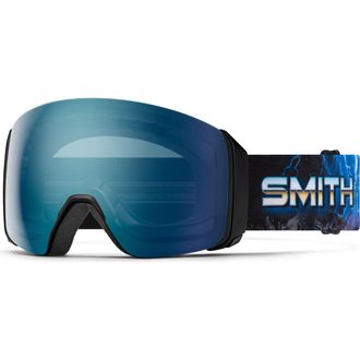 Smith 4D MAG XL ChromaPop Snow Goggles in Open Road/chromapop Blue at Nordstrom