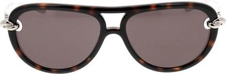 Bottega Veneta Zonnebril - Dames - Zonnebrillen - Bruin - ONE Size - Accessoires