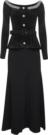 Self Portrait Mujer, Vestidos, Negro, Talla: S