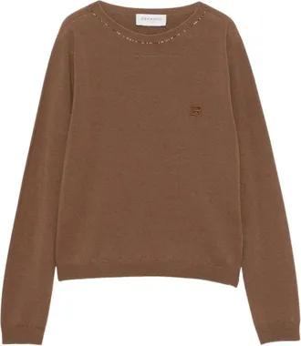 Ermanno Scervino Mujer, Jerseys, Marr&oacute;n, Talla: XS