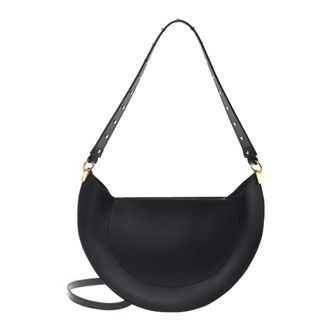 Baldinini Leather Shoulder Bag - female - Baldinini - Shoulder Bags - Black - ONE SIZE - Bags